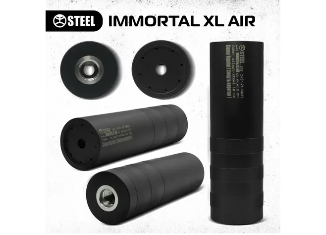 Саундмодератор Steel IMMORTAL XL Air .223 1/2x28 Фото 2